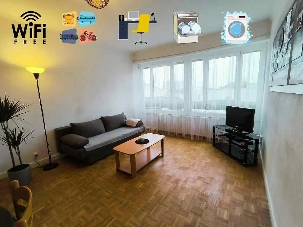 Grand Appartement Lumineux Et Central Lyon 0*,